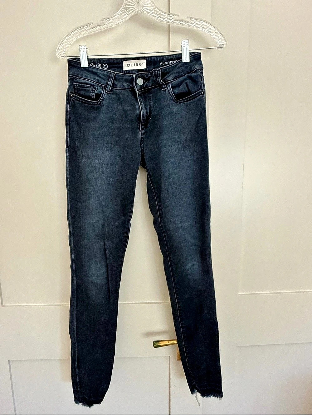 DL1961 Florence Instant Sculpt Skinny Jeans in Blue Size 25